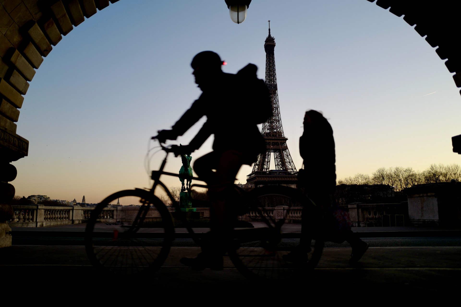 Paris, França, bicicleta