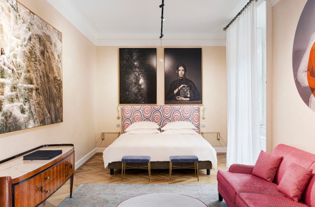 hotel de arte moderna em Milão