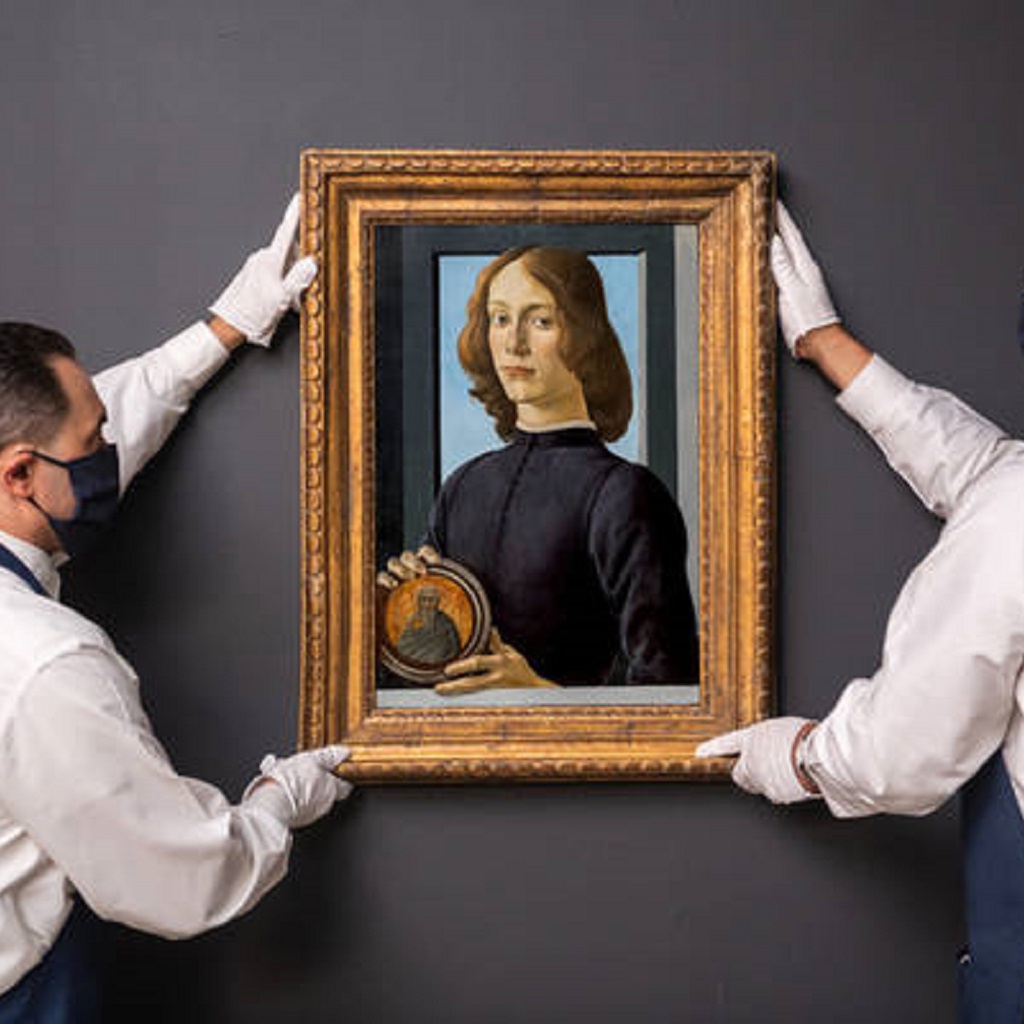 Quadro de Botticelli vai a leilão por US$ 80 milhões