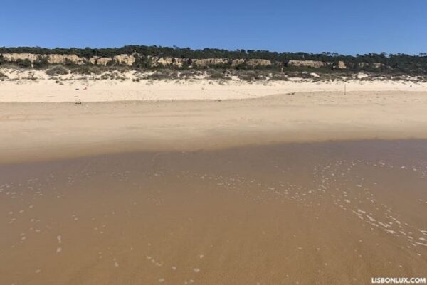 A Praia 19 na Costa da Caparica.