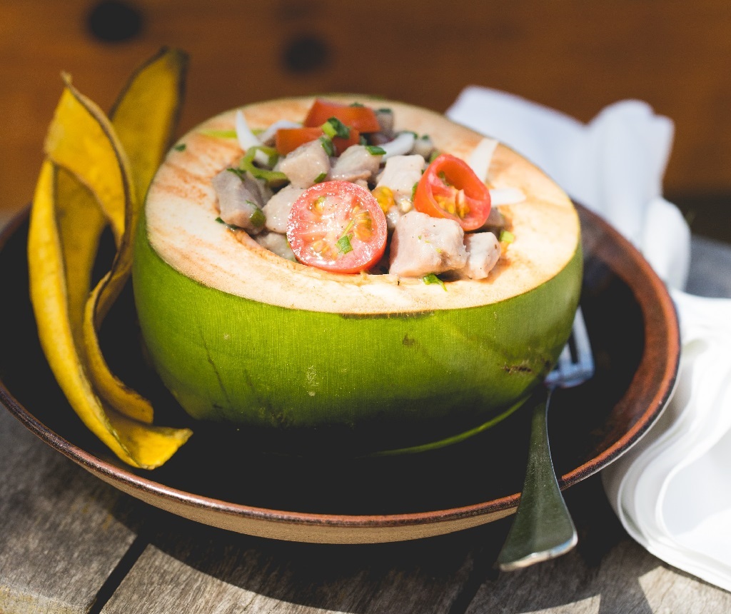 Receita da Sexta: Ceviche de Coco Verde