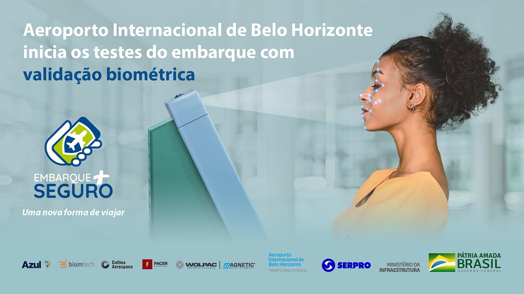 Aeroporto de Belo Horizonte testa embarque digital