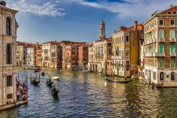 Veneza, gôndolas