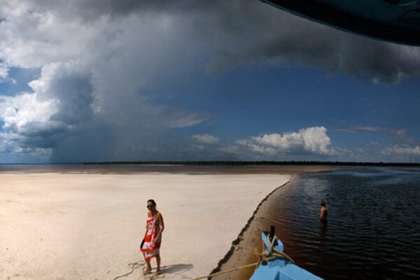 Praia no Rio Negro