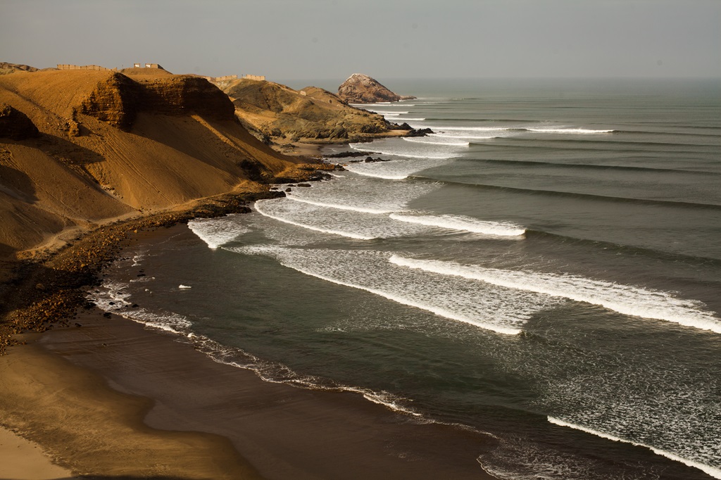 Chicama surfe Peru