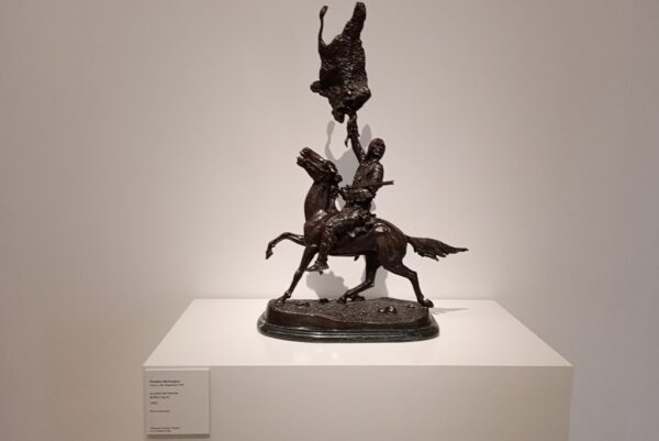 Museu Thyssen-Bornemisza frederic Remington Buffalo Signal