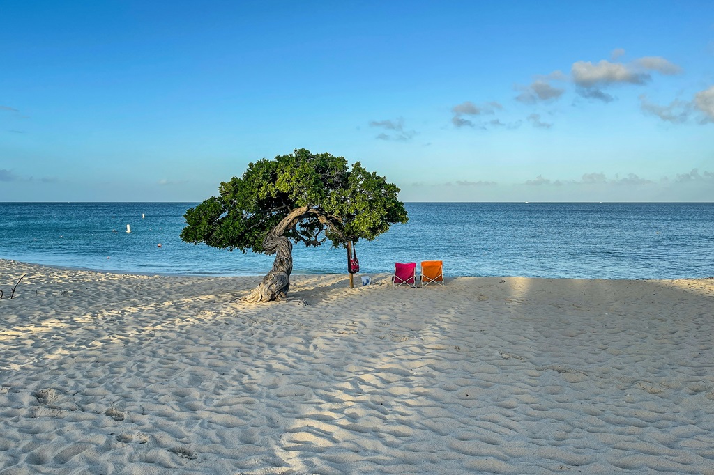 Praia em Aruba