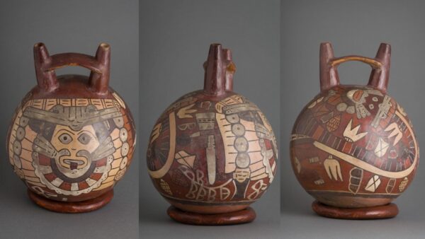 Vaso de cerâmica da cultura Nasca