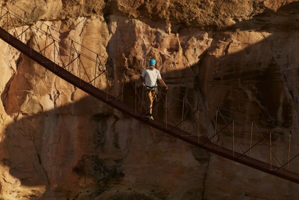 Via Ferrata, Camp Sarika, Amangiri