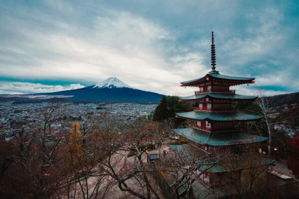 Templo Chureito, Arakurayama Sengen Park, Japão