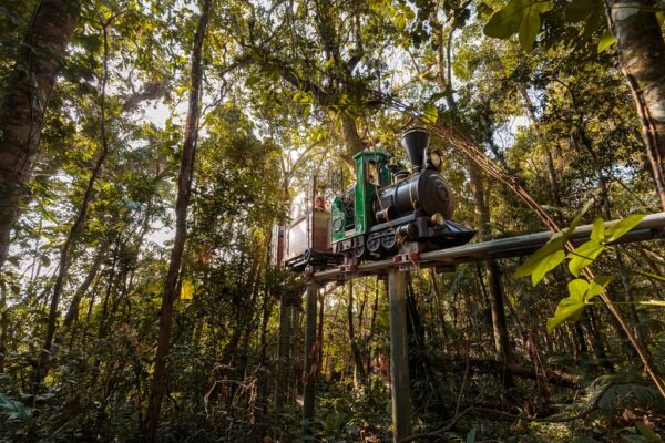 Trem Suspenso, Parque Unipraias, Balneário Camboriú