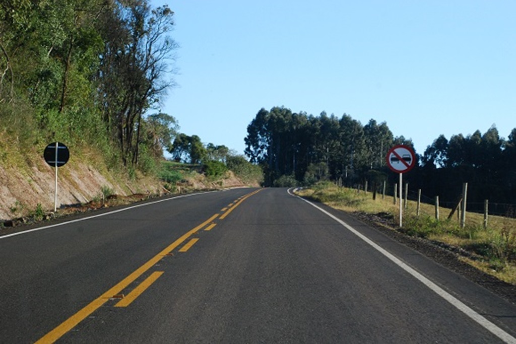 SC-355 trecho Iomerê-Treze Tilias