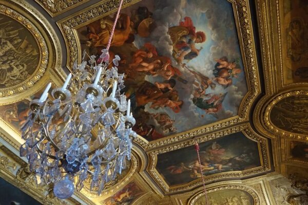 Galeria dos Espelhos, Palácio de Versalhes, França, Paris