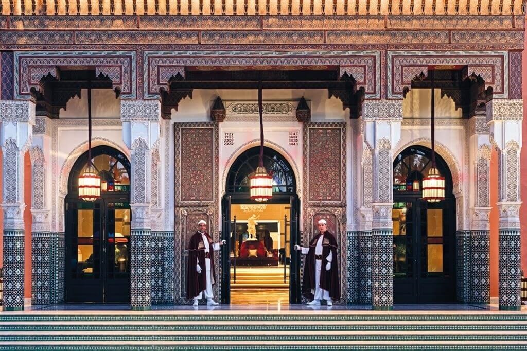 Entrada hotel La Mamounia