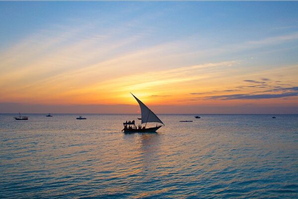 Põr do sol, Zanzibar, Tanzânia, África