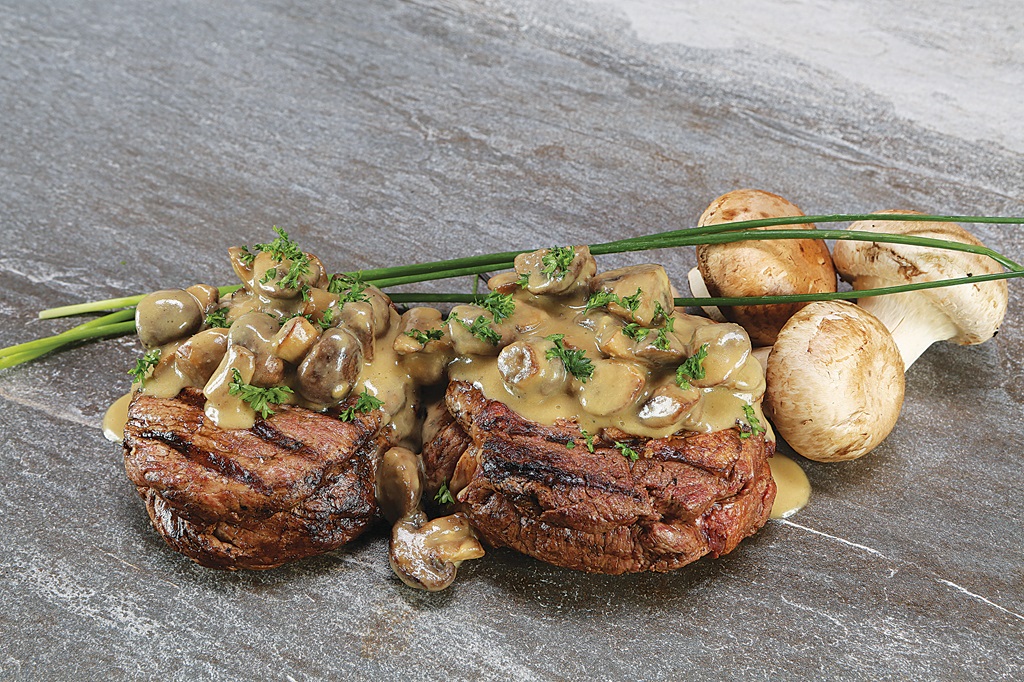 Entrecot com cogumelos, Figueira Restaurante