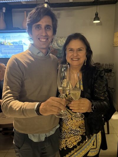 Julián López-Peidro e Bete Yang