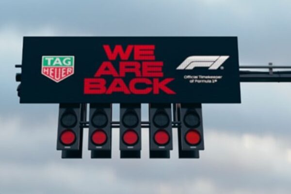 Sinal largada, Fórmula 1