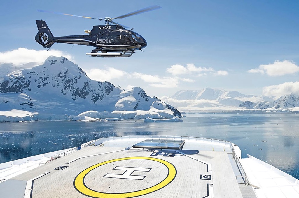 Helicóptero, Scenic Eclipse