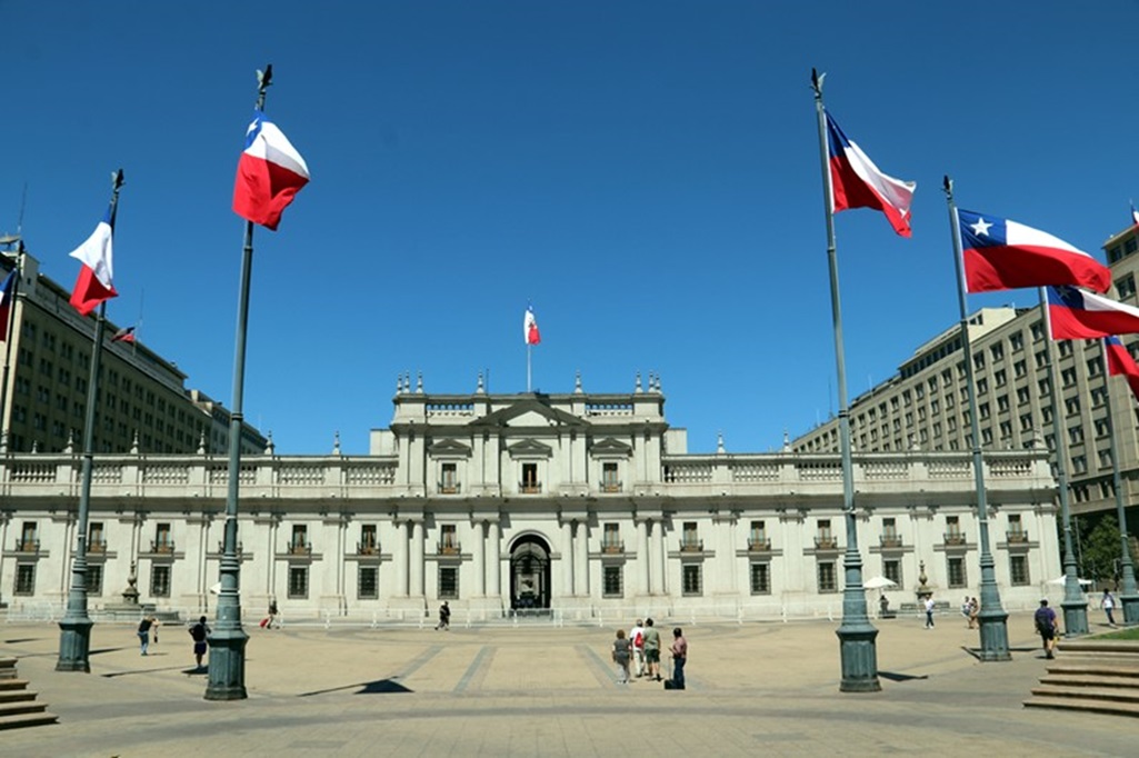 Palácio da La Moneda, Santiago, Chile