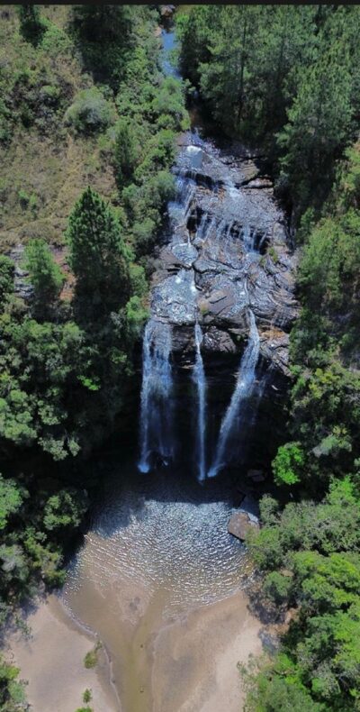 Cachoeira da Mariquinha, Campos Gerais, Paraná Brasil