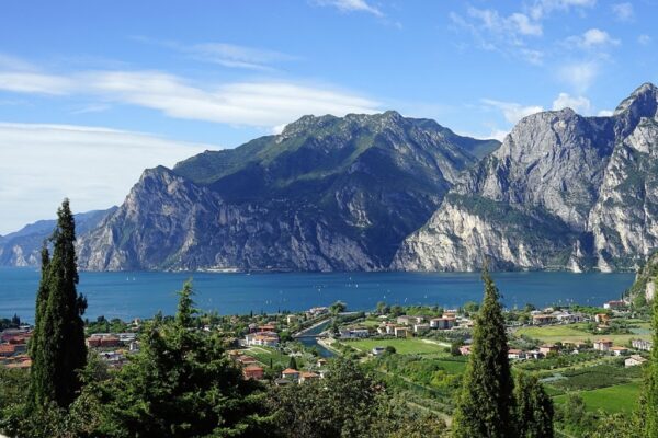 Lago de Garda, Brescia, Itália 