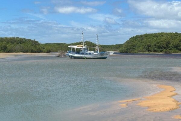 Piquenique à beira do Rio Corumbau, Vila Naiá
