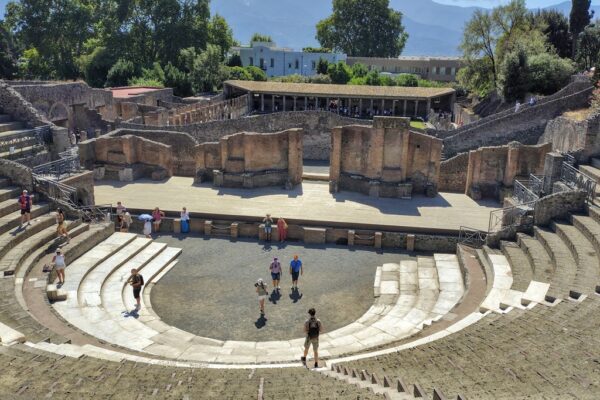 Teatro, Pompeia, Itália