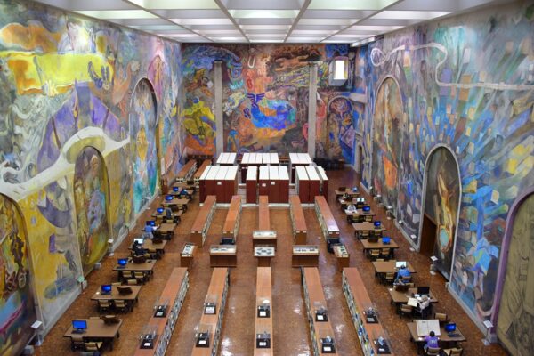 Interior Biblioteca Miguel Lerdo de Tejada, Cidade do México, México