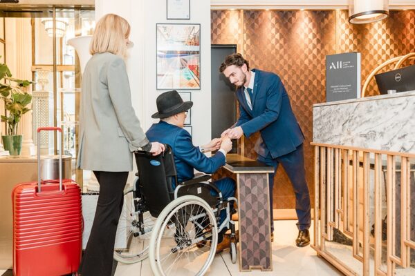 Recepção, Sofitel Scribe Paris Opéra