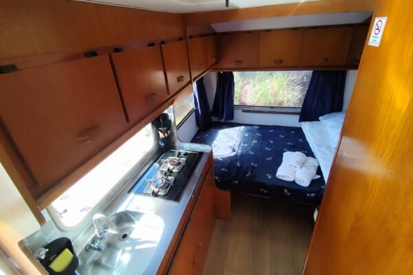 Trailer, área interna, Parque Nacional do Itatiaia