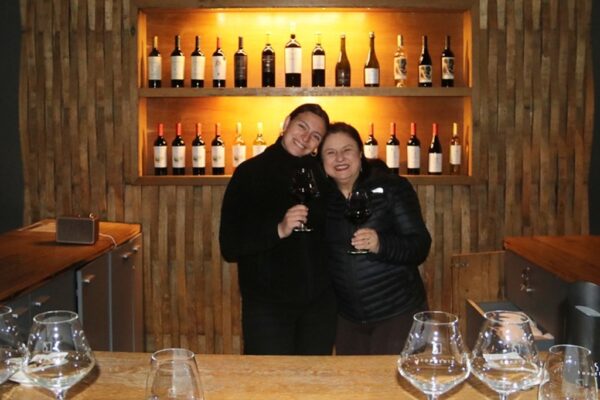 Sommelier Lucia e Bete Yang