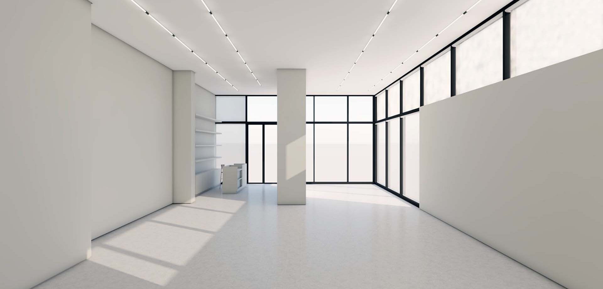 galeria ybakatu – foto 3D antes da inauguração