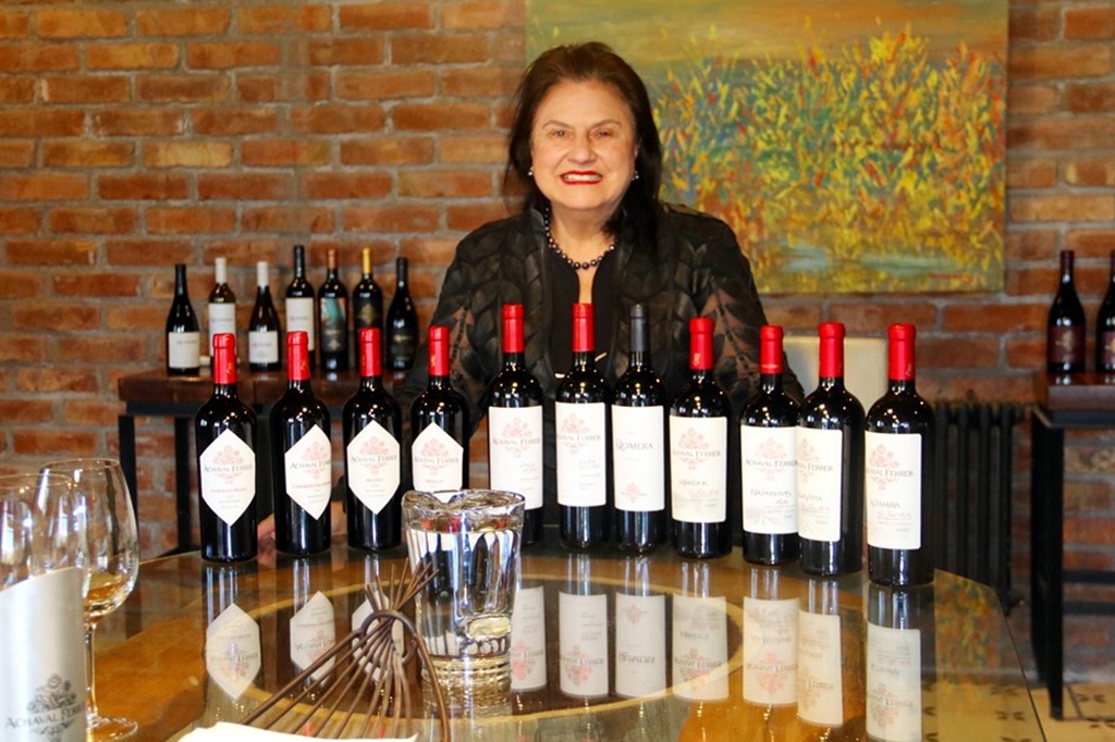 Bete Yang degustação Achaval Ferrer