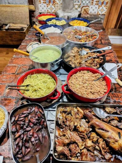 Buffet, Hotel Fazenda Serra do Panelão