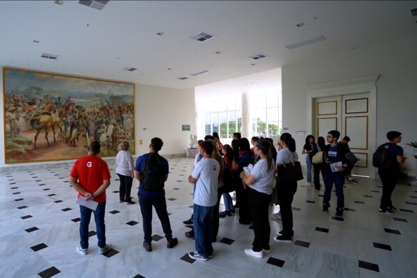 Visita guiada, Palácio Iguaçu, Curitiba, Paraná 