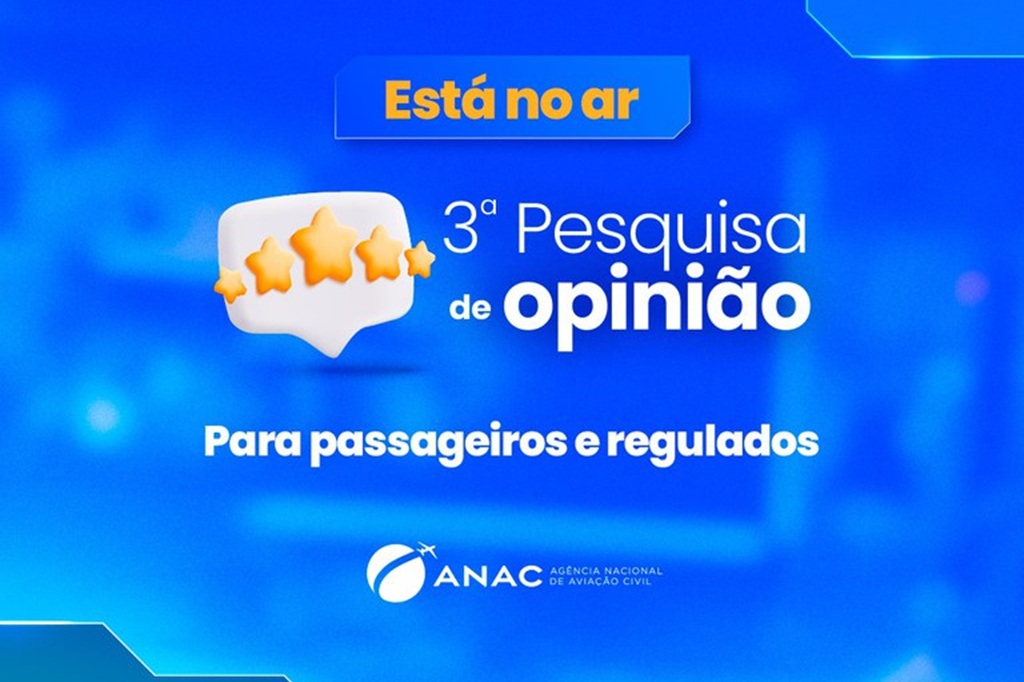 3ª Pesquisa de Opinião Anac