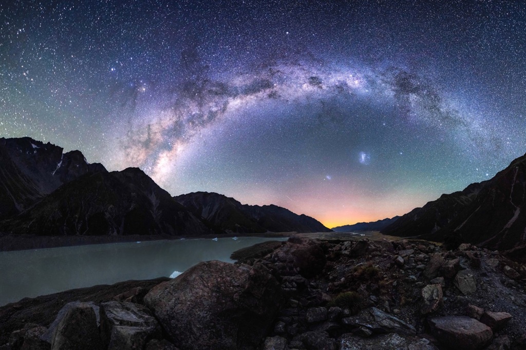 Reserva de Céu Escuro Aoraki Mackenzie, Nova Zelândia