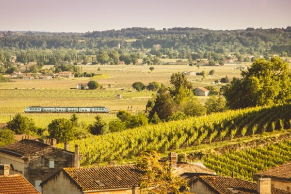 Viagem trem na França