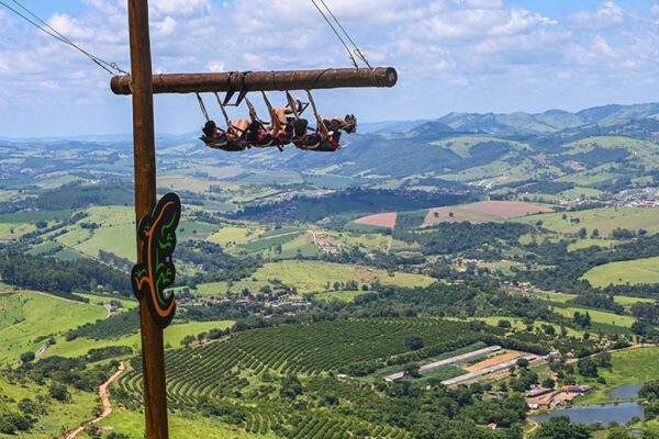 Swing Rock, Mirante Pedra Bela Vista, Socorro, São Paulo