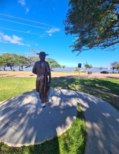 Estátua José Cláudio Machado, Guaíba, Rio Grande do Sul, Brasil