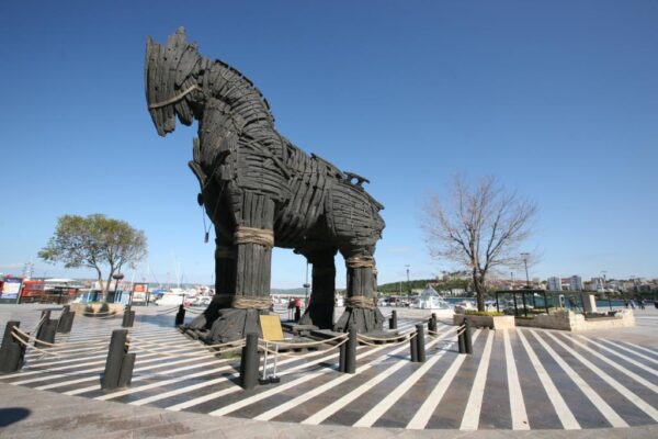 Cavalo de Troia, Çanakkale, Turquia