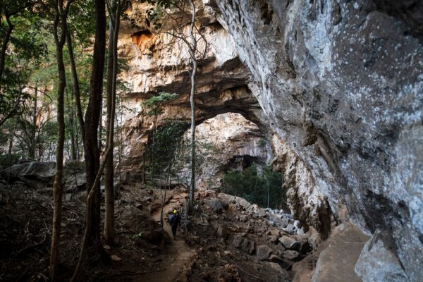 Entrada caverna Parque Nacional Cavernas do Peruaçu