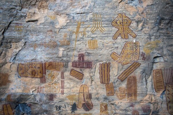Pintura rupestre, Parque Nacional Cavernas do Peruaçu
