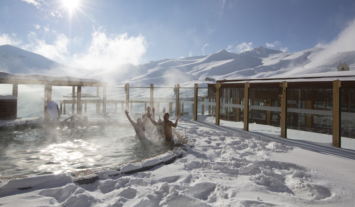 Piscina aquecida Valle Nevado Ski Resort