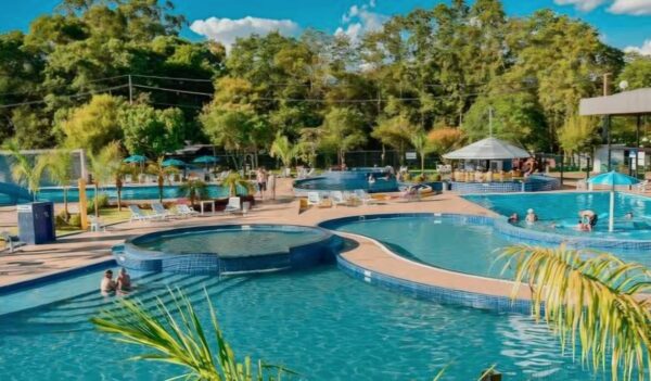 Piscinas termas, Resort Termas São João do Oeste
