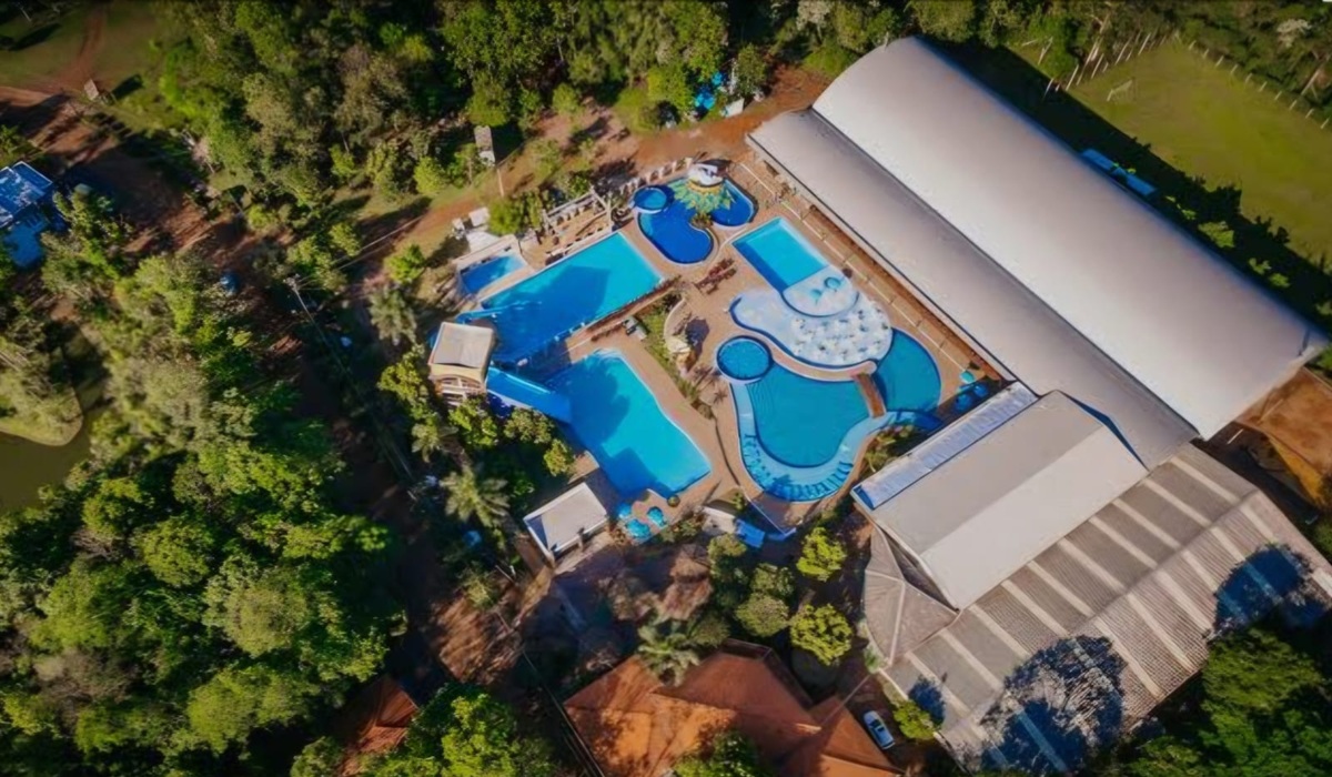Vista Geral, Resort Termas São João do Oeste Vista Geral, Resort Termas São João do Oeste