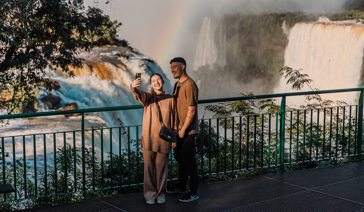 Amanhecer nas Cataratas, Cataratas do Iguaçu