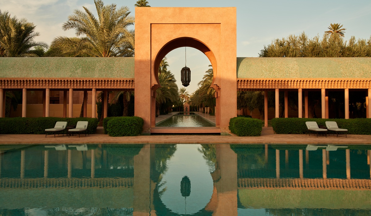 Piscina principal, Amanjena