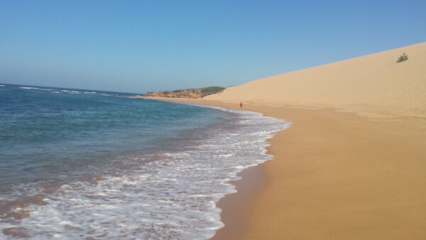 Praia em Dunas de Taroa, La Guajira, Colômbia